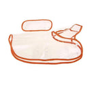 Keep your pet dry in style with this transparent rainwear raincoat for dogs—perfect for providing protection and keeping your furry friend dry during rainy days! -