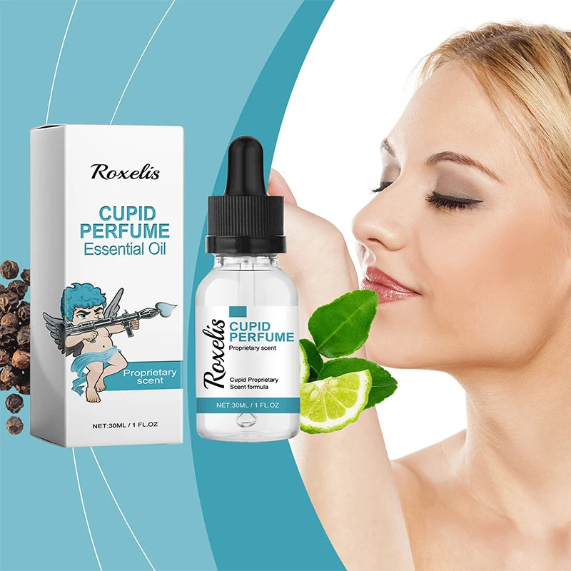 Cupid Cologne Men's Perfume Lasting Charm Temptation Attract The Opposite Sex Dating Body Spray 50ml Ambergris Portable Perfume -
