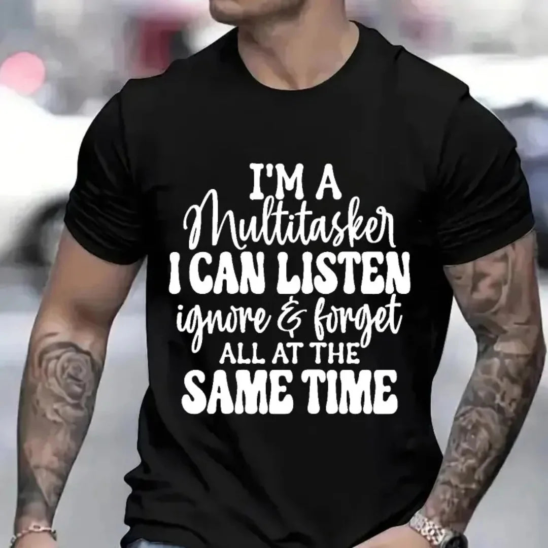 Men's and women's T-shirt -