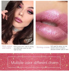 Shiny lipstick -