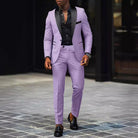 Men's Business Casual Two-piece suit -