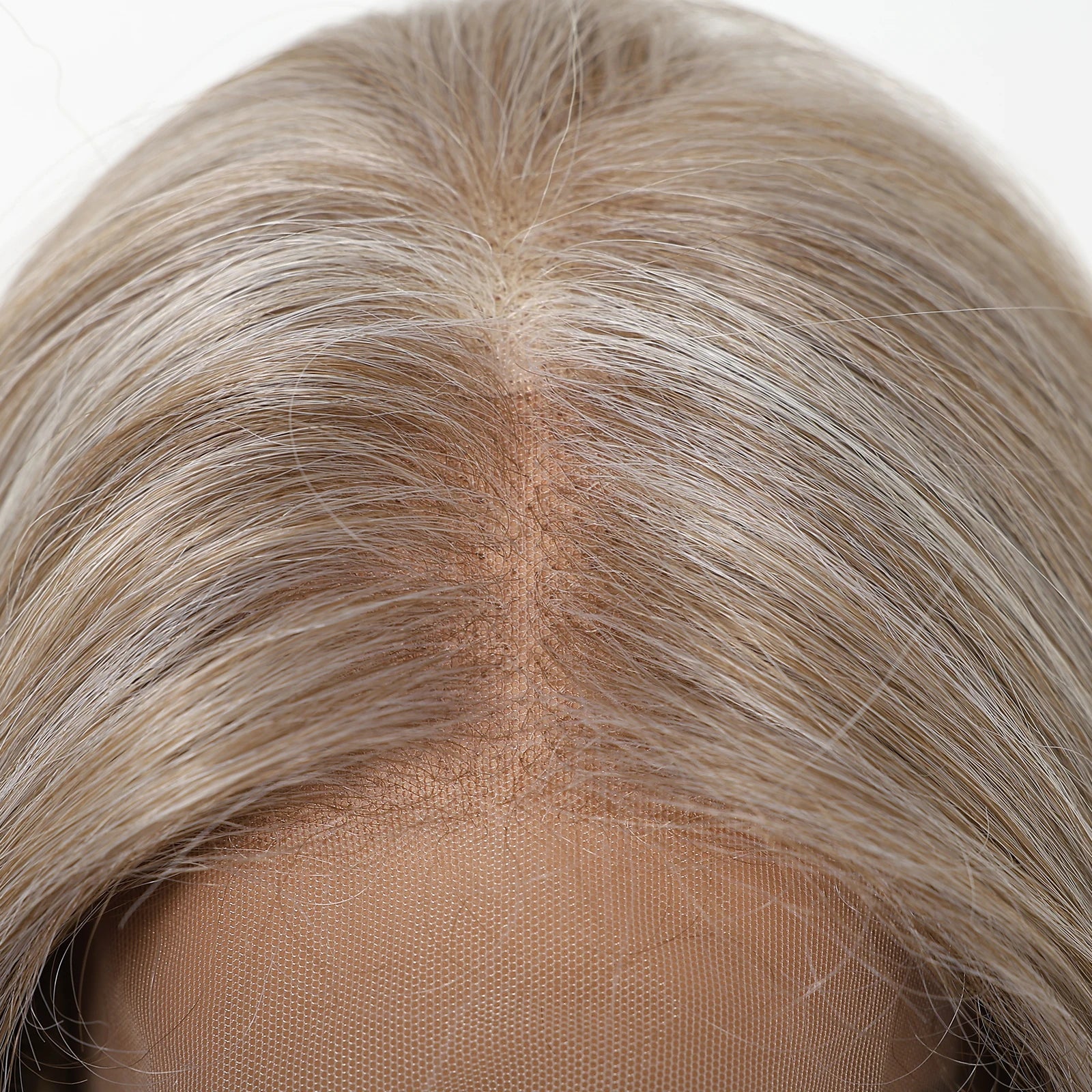 Achieve a stunning look with this 13x6 HD lace front wig in a beautiful blonde and mixed brown color. This high-quality wig provides a natural and flawless appearance, perfect for enhancing your style. -