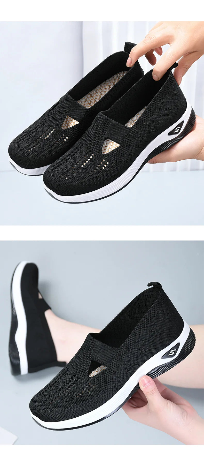 Women's Shoes Summer 2025 Casual Sneakers Breathable Slip On Walking Shoes Lightweight Outdoor Flat Sports Free Shipping -