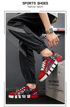 Men Flat Bottomed Shoes Fashion Popular with Colorful Outdoor Sneakers That Comfort Non Slip High-quality Fitness Leisure Shoes -