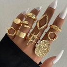 15Pcs/Set Metal Rings -