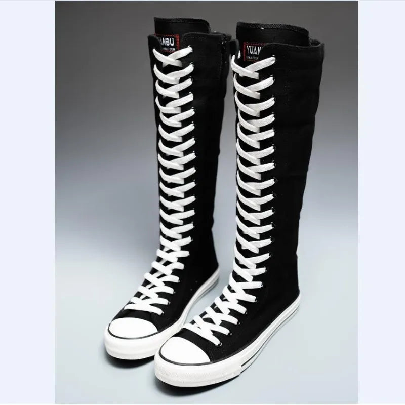 High Top Boot Lace-Up -