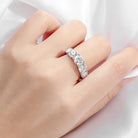 18k Plated 3.6CT Moissanite Rings\ -
