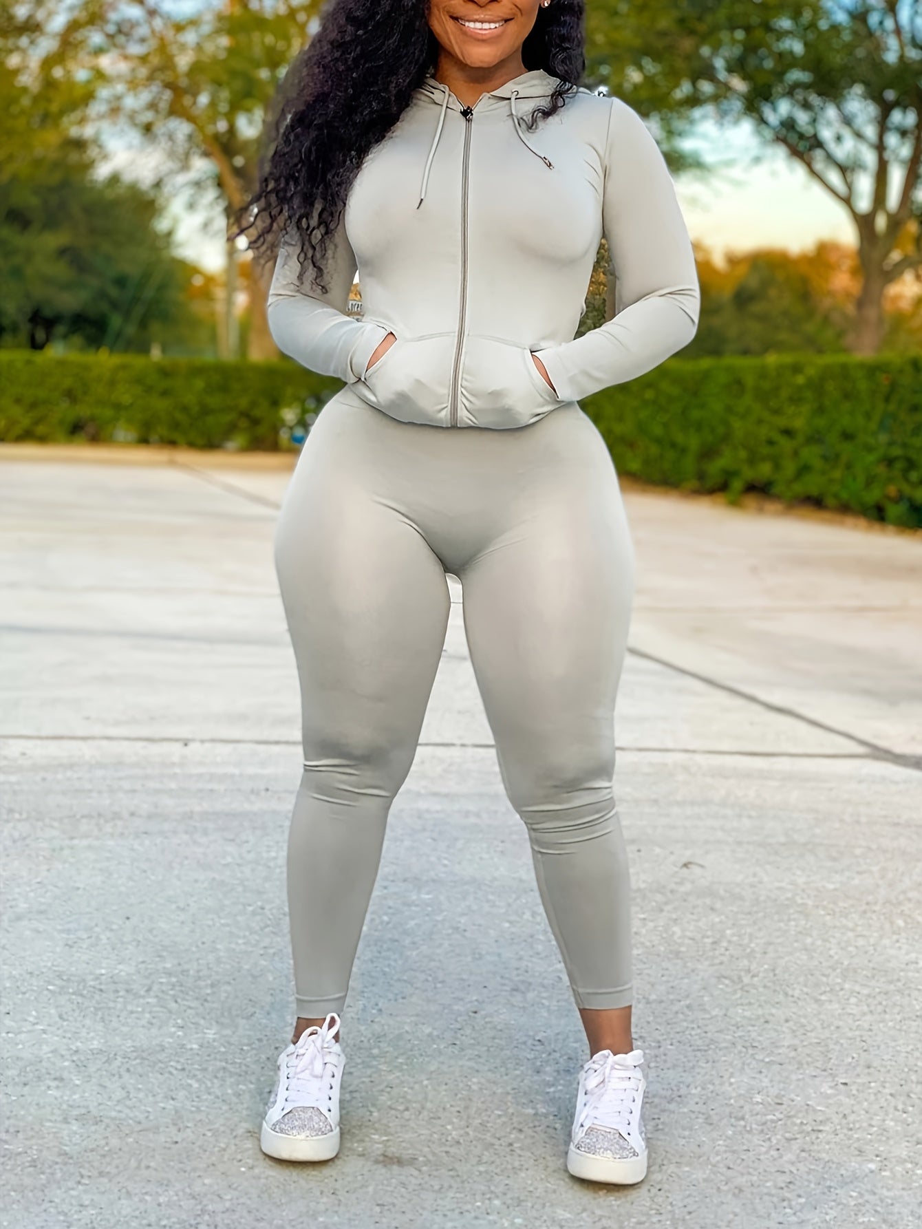 Targeted Women'S Pants Set Two Piece Set Women Festival Fall Winter Top+Pant Sweat Suits Neon 2pcs Outfits Matching Sets -