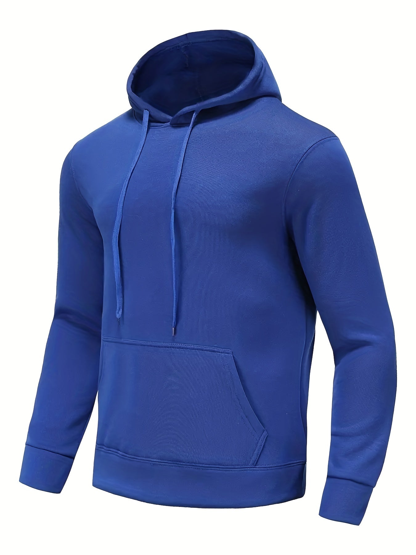 [Best Sellers Hoodies With Pocket] Men's Solid Color Hoodies, Casual Loose Fit Drawstring Hooded Sweatshirt With Pocket Best Sellers -