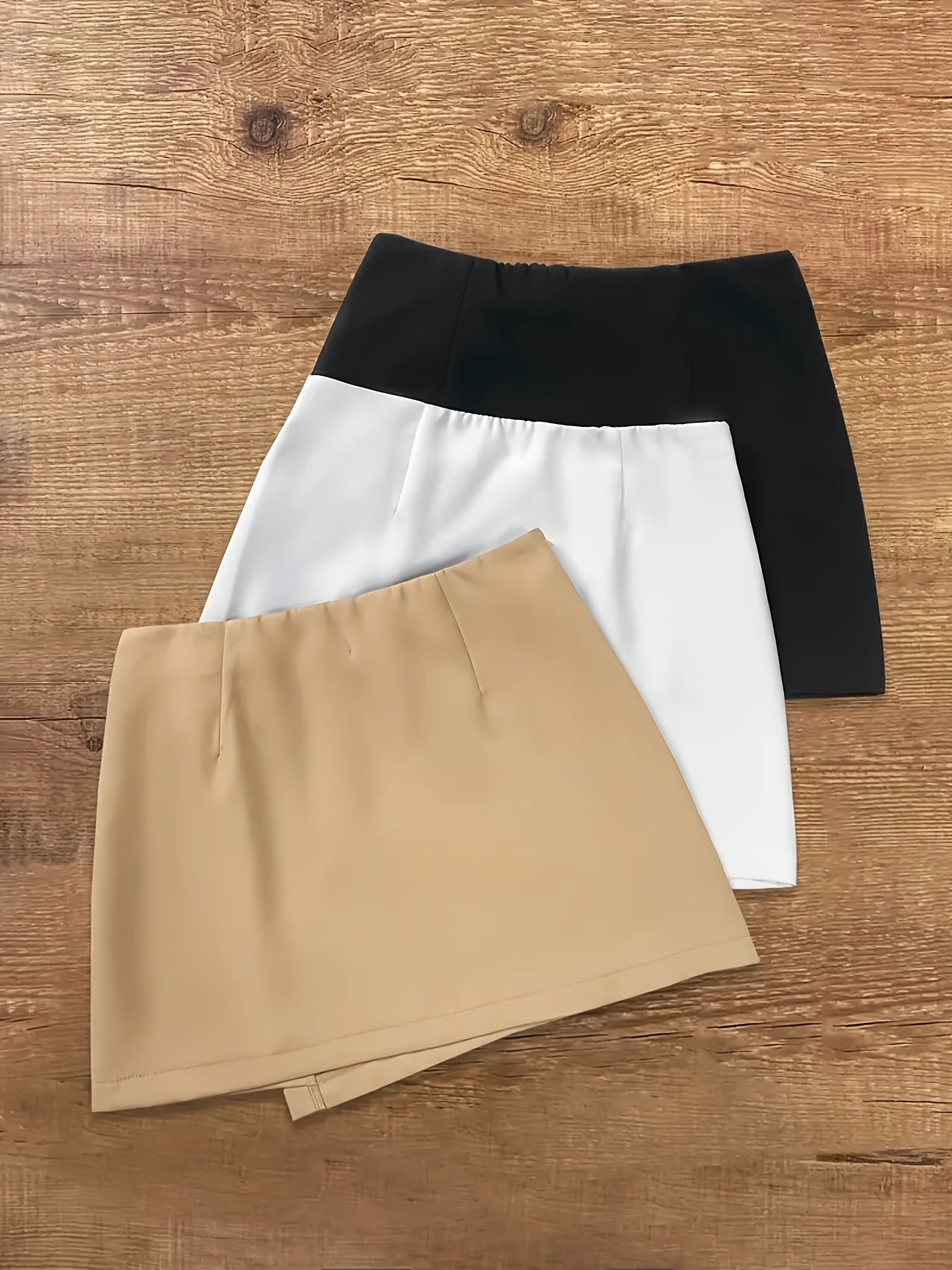 Step out in style with this women's elegant A-line short skirt—chic, flattering, and perfect for any occasion! -