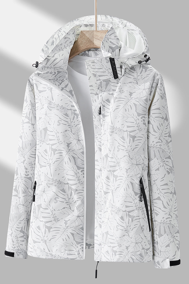 Women'S Windproof Jacket with Full-Zip Front - Lightweight Outdoor Coat, Stand Collar, Non-Stretch Fabric for Hiking, Camping, Travel - Bright Pink Windproof Shell (Spring/Fall/Summer) - Easy-Care Design, Hiking Gear, Camping -