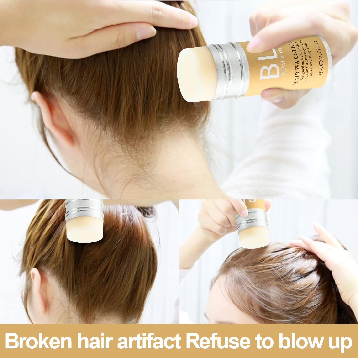 Tame your locks and rock your look with this trusty hair styling wax! -
