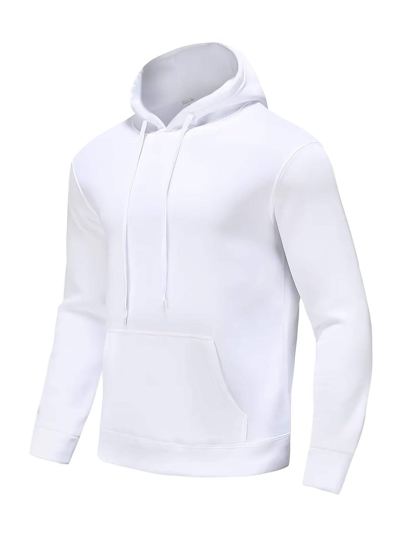 [Best Sellers Hoodies With Pocket] Men's Solid Color Hoodies, Casual Loose Fit Drawstring Hooded Sweatshirt With Pocket Best Sellers -