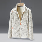 Women's Autumn and Winter Fleece Jacket, Stand Collar Cardigan, Thick Insulated Mink Fleece Outdoor Jacket Sweatshirt, Cold Weather Jacket, Outdoor Wear, Cozy Winter Top, Fleece Cardigan, Women's Cardigan, Long Sleeve Top, Ca -