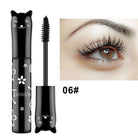 Mascara Long-Lasting Thick Eyelash Smudge-Proof Waterproof Quick-Drying Eyeliner Makeup Gift For Women Contains Plant Squalane Formula -