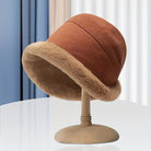 Stay warm and cozy in style with this winter thermal bucket hat! -