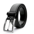 Men's Leather Belt, Fashion & Classic Casual Belt with Single Prong Buckle for Jeans, Pants, Work And Business, Gift for Dad & Husband -