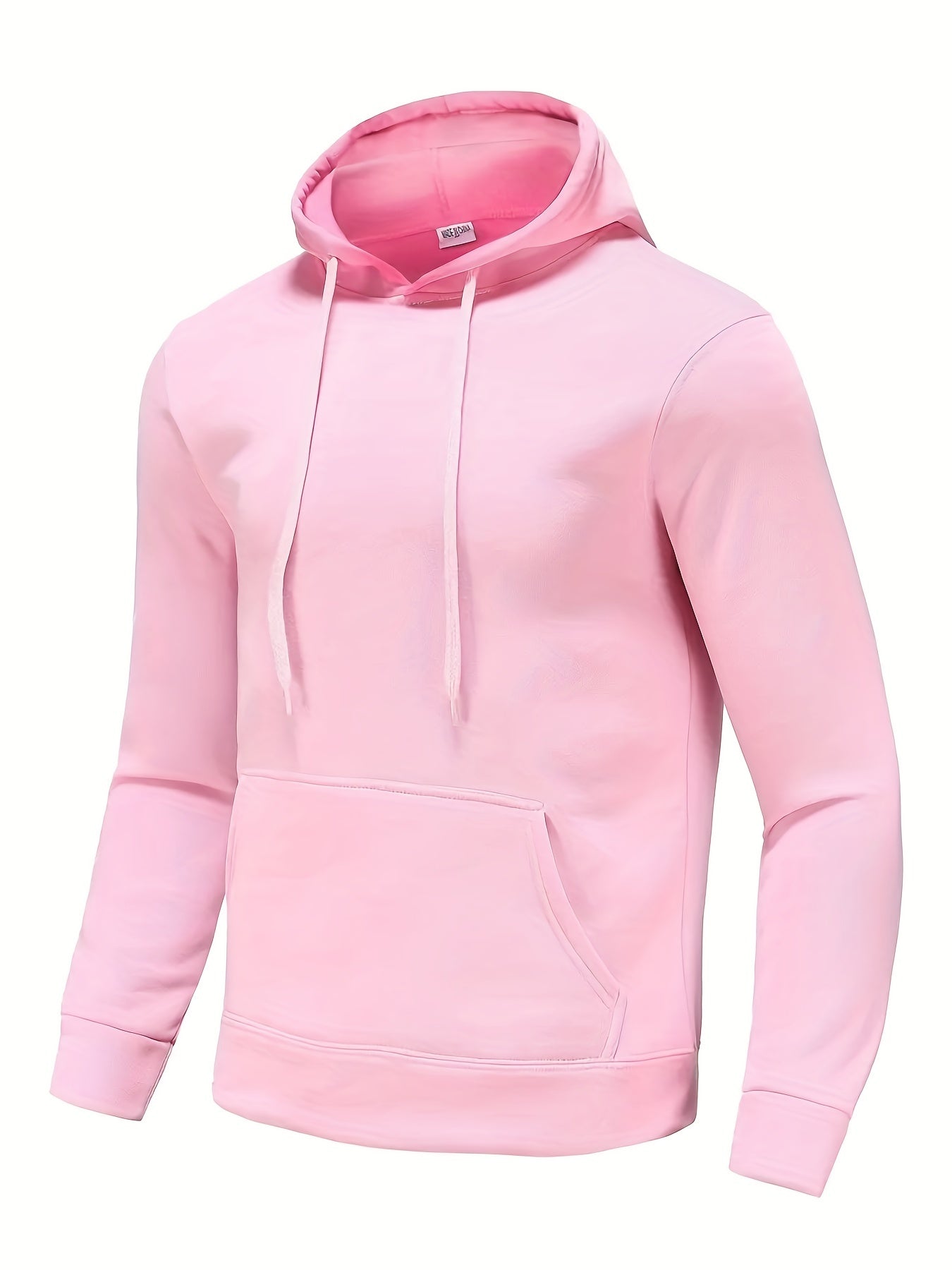 [Best Sellers Hoodies With Pocket] Men's Solid Color Hoodies, Casual Loose Fit Drawstring Hooded Sweatshirt With Pocket Best Sellers -