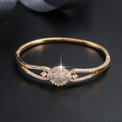 Elegant And Sophisticated Zirconia Bracelet With A Trendy And Minimalist Design, Exuding A Sense Of Luxury And Fashion. -